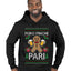 Puro Pinche Pari, Ugly Christmas Sweater Unisex Premium Graphic Hoodie Sweatshirt