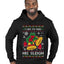 I Like To Ride His Sleigh, Ugly Christmas Sweater Unisex Premium Graphic Hoodie Sweatshirt