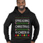 Spreading Christmas Cheer, Ugly Christmas Sweater Unisex Premium Graphic Hoodie Sweatshirt