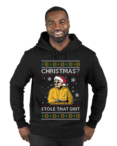 Christmas? Stole That 69 Meme, Ugly Christmas Sweater Unisex Premium Graphic Hoodie Sweatshirt