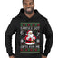 Santa's Got 6 7 Gifts For Me, Ugly Christmas Sweater Unisex Premium Graphic Hoodie Sweatshirt