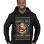 Santa Got Coldplayed, Ugly Christmas Sweater Unisex Premium Graphic Hoodie Sweatshirt