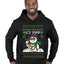 Ice Pimp, Ugly Christmas Sweater Unisex Premium Graphic Hoodie Sweatshirt
