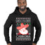 Santa's Favorite Cabrona, Ugly Christmas Sweater Unisex Premium Graphic Hoodie Sweatshirt