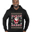 Sugar Daddy Santa, Ugly Christmas Sweater Unisex Premium Graphic Hoodie Sweatshirt