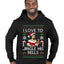 I Love To Jingle His Bells, Ugly Christmas Sweater Unisex Premium Graphic Hoodie Sweatshirt