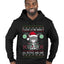 Look At Me Being All Festive And Shit, Ugly Christmas Sweater Unisex Premium Graphic Hoodie Sweatshirt