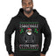 Santa Christmas Type Shit, Ugly Christmas Sweater Unisex Premium Graphic Hoodie Sweatshirt