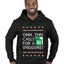 Oh... This Calls for A Spreadsheet, Ugly Christmas Sweater Unisex Premium Graphic Hoodie Sweatshirt