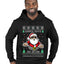 Santa Says 6 7 Meme, Ugly Christmas Sweater Unisex Premium Graphic Hoodie Sweatshirt