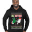 6 7 Christmas Hands, Ugly Christmas Sweater Unisex Premium Graphic Hoodie Sweatshirt