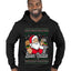 Buon Natale, Italian Santa Claus, Funny, Italian American Humor, Ugly Christmas Sweater Unisex Premium Graphic Hoodie Sweatshirt
