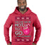 You Can Take Me Hot to Go, Hot Cocoa Viral Song Pop Music Ugly Christmas Sweater Premium Graphic Hoodie Sweatshirt