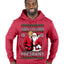 Santa's Favorite President Red Suit Trump Ugly Christmas Sweater Premium Graphic Hoodie Sweatshirt