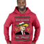 Feliz Navidad Mi Amigos Funny President Ugly Christmas Sweater Premium Graphic Hoodie Sweatshirt