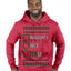Naughty Nice Italian Funny Italians Italy Colors Ugly Christmas Sweater Premium Graphic Hoodie Sweatshirt