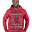 I Paused My Podcast to Be Here Funny Podcasting Ugly Christmas Sweater Premium Graphic Hoodie Sweatshirt