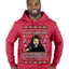 It's Not Christmas Until Hans Gruber Falls From Nakatomi Plaza Color Ugly Christmas Sweater Premium Graphic Hoodie Sweatshirt