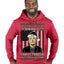 Merry Christmusk Funny Dark MAGA Santa Elon Doge Meme Ugly Christmas Sweater Premium Graphic Hoodie Sweatshirt