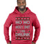 Ho Ho I'm Drunk, Funny Humor Christmas Unisex Sweater, Ugly Christmas Sweater Premium Graphic Hoodie Sweatshirt