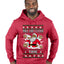 Milk And Cookie Time Christmas Sweater, Ugly Christmas Sweater Premium Graphic Hoodie Sweatshirt