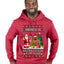 Here's A Big Package For You Santa Christmas Sweater, Ugly Christmas Sweater Premium Graphic Hoodie Sweatshirt