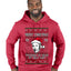 Thought I'd Wear My Best Suit Ed Gein, Ugly Christmas Sweater Premium Graphic Hoodie Sweatshirt