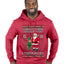 When I Think About You I Touch My Elf, Ugly Christmas Sweater Premium Graphic Hoodie Sweatshirt