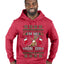 I'm His Reindeer, Ugly Christmas Sweater Unisex Premium Graphic Hoodie Sweatshirt