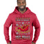 I Like To Jingle Her Bells, Ugly Christmas Sweater Unisex Premium Graphic Hoodie Sweatshirt