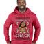 Lookin Like A Snack, Ugly Christmas Sweater Unisex Premium Graphic Hoodie Sweatshirt