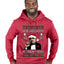 I Made Santa An Offer He Couldn't Refuse Mafia Don, Ugly Christmas Sweater Unisex Premium Graphic Hoodie Sweatshirt