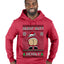 Silent Butt Deadly Farting Santa, Ugly Christmas Sweater Unisex Premium Graphic Hoodie Sweatshirt