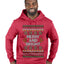 Merry And Bright, Ugly Christmas Sweater Unisex Premium Graphic Hoodie Sweatshirt