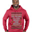 I'm Trying To Feel Merry And Bright, Ugly Christmas Sweater Unisex Premium Graphic Hoodie Sweatshirt