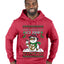 Ice Pimp, Ugly Christmas Sweater Unisex Premium Graphic Hoodie Sweatshirt