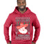 Santa's Favorite Cabrona, Ugly Christmas Sweater Unisex Premium Graphic Hoodie Sweatshirt