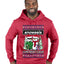 Snowasis English Rock Band Parody, Ugly Christmas Sweater Unisex Premium Graphic Hoodie Sweatshirt