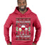 Jingle Bells, Zinfandel Pass The Cabernet Wine Drinker, Ugly Christmas Sweater Unisex Premium Graphic Hoodie Sweatshirt
