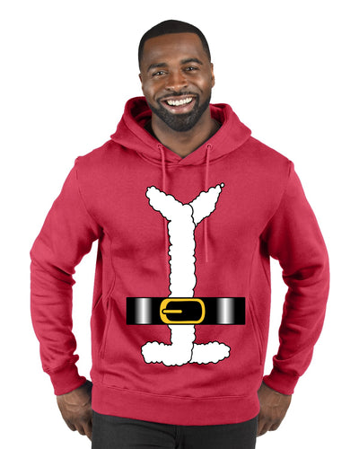 Santa Claus Suit, Ugly Christmas Sweater Unisex Premium Graphic Hoodie Sweatshirt