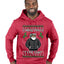 Santa Christmas Type Shit, Ugly Christmas Sweater Unisex Premium Graphic Hoodie Sweatshirt
