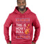 This Is How I Roll Dreidel Hanukkah, Ugly Christmas Sweater Unisex Premium Graphic Hoodie Sweatshirt