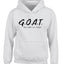 Goat God Over All Things Inspirational/Christian Youth Hooded Graphic Sweatshirt