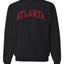 American Football Cities Classic Varsity College Style Fantasy Fan Sports Unisex Crewneck Sweatshirt