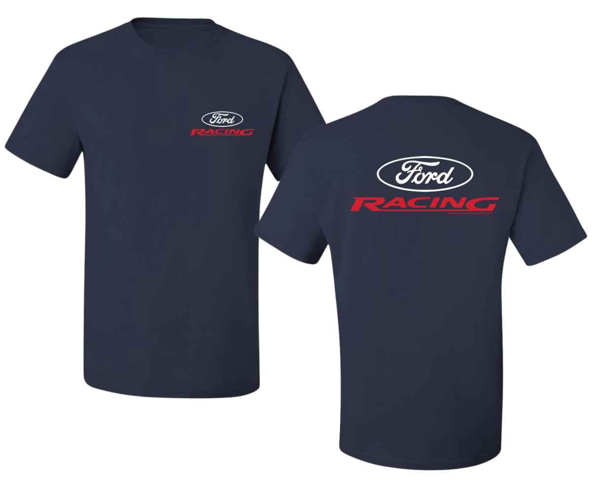 Ford Racing Logo Performance Motorsports Car Enthusiasts Cars and Trucks Men's T-Shirt