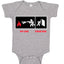 My Dad vs Your Dad Firefighter Gift Humor Baby Creeper Boys Girls Infant Bodysuit