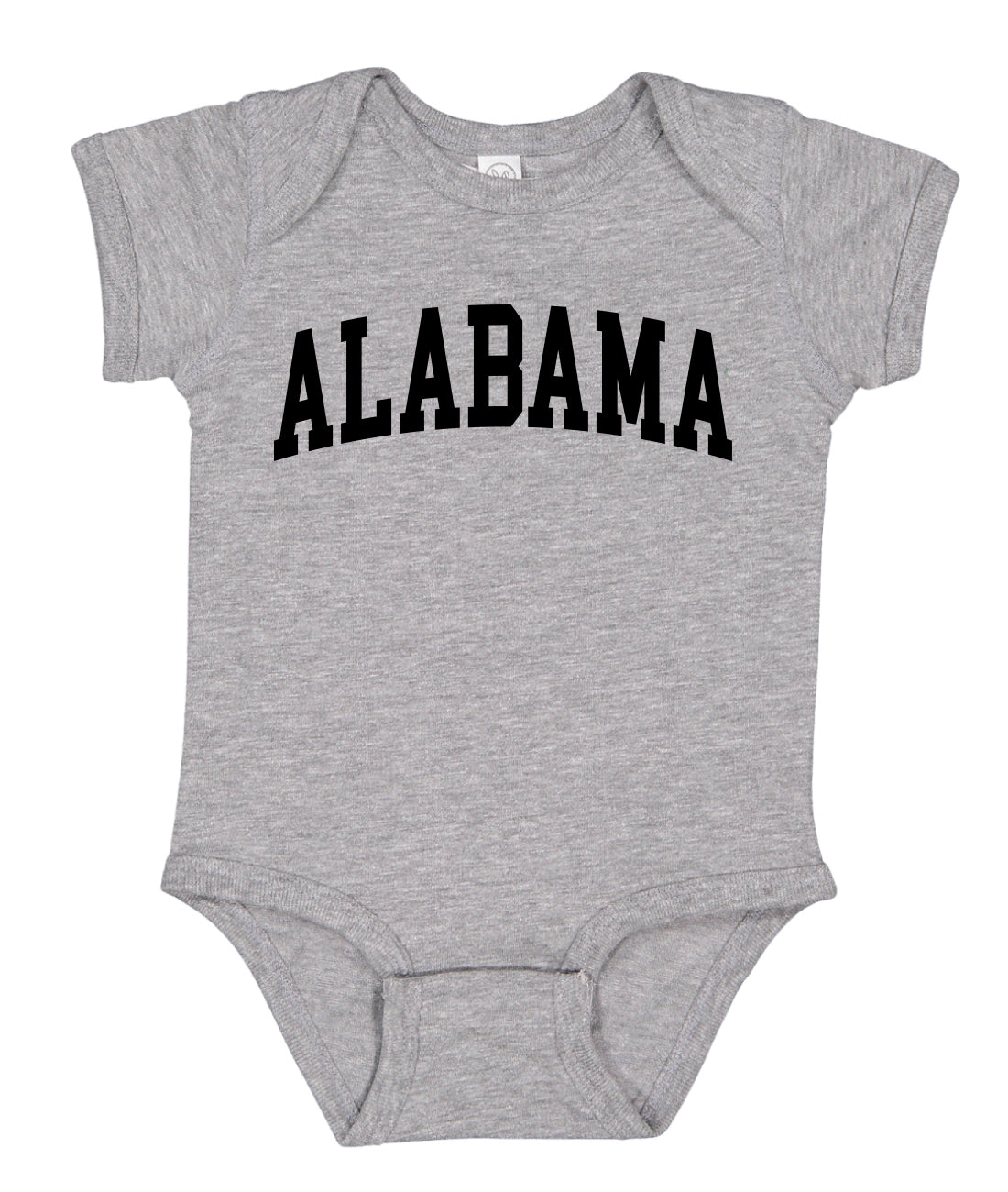 State of Alabama College Style Fashion Baby Creeper Boys Girls Infant Bodysuit