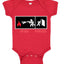 My Dad vs Your Dad Firefighter Gift Humor Baby Creeper Boys Girls Infant Bodysuit