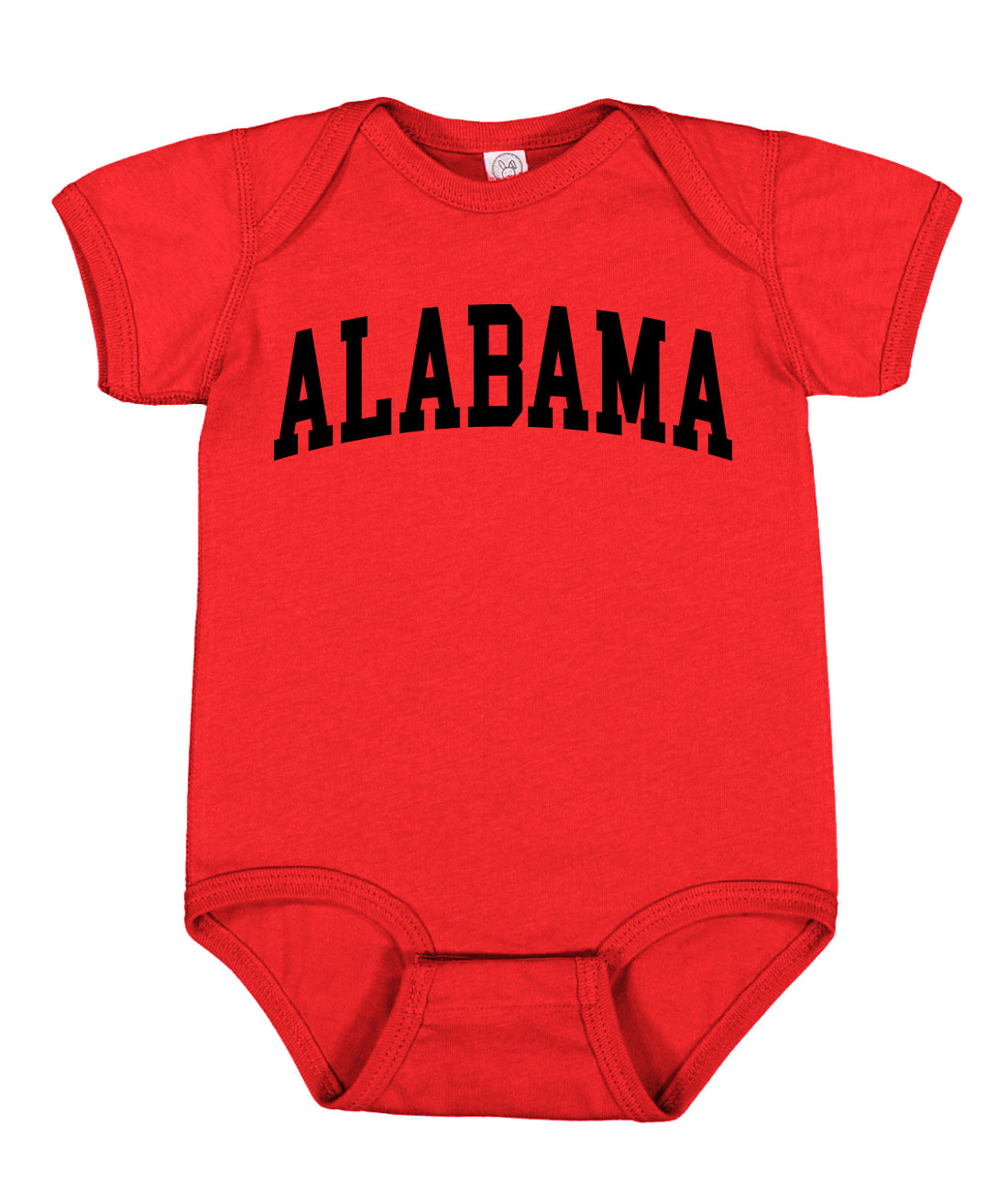 State of Alabama College Style Fashion Baby Creeper Boys Girls Infant Bodysuit