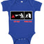 My Dad vs Your Dad Firefighter Gift Humor Baby Creeper Boys Girls Infant Bodysuit